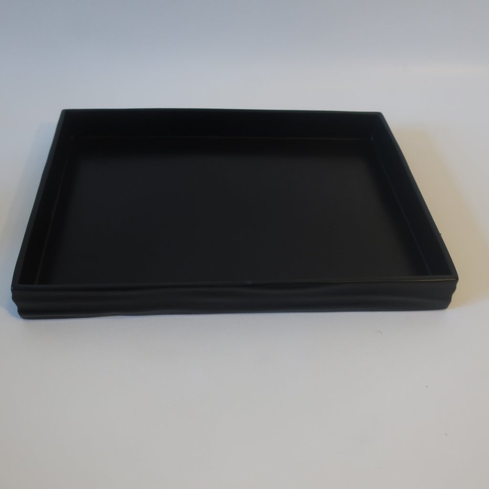 Pigeon and Poodle Black Desktop Organizer Paper Tray *